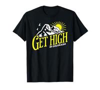Sumérgete en Colorado Rocky Mountain Cannabis Naturaleza Aire libre Camiseta