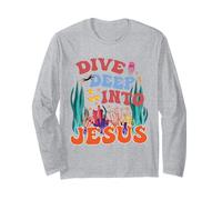 Sumérgete en Jesús VBS 2024 Buceo Cristiano Manga Larga