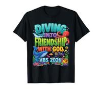 Sumergirse en la Amistad con Dios VBS 2026 - Escuela Bíblica Camiseta