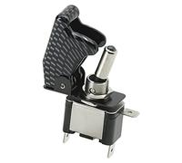 Sumex 2404288 - Interruptor Tuning "Top - Gun", Color Carbono Con Led Rojo