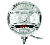 Sumex 3409700 - Juego Faros Ultra - Power 4X4 Largo, Alcance 203 mm, Inoxidables Cromados