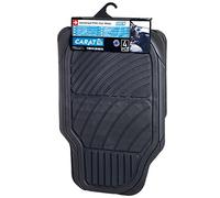 Sumex Carat20 - Alfombra Goma Universal Carat, Color Negro, 4 Piezas