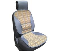 Sumex P303006 Respaldo Bambú Ipanema Natural para Asiento de Coche Soporte Lumbar Ergonómico, Máximo Confort para Viajes Largos y Muchas Horas al Volante