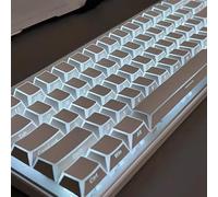 Sumgsn Juego de 137 Teclas Laterales Brillantes PBT Cherry Profile Keycaps para Teclado mecánico Cherry MX 61/64/87/104/108