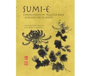 Sumi-e Chrysanthemum Practice Book Japanese Ink Painting