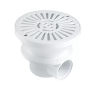 SUMIDERO CIRCULAR PISC. HORM. ABS SAL. 2'' COLOR BLANCO