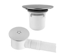 sumidero Ducha,Tapon Ducha Olores Plástico,Tapa Ducha Desague de 90 mm/115 mm,Puede Drenar Rápidamente y es Estéticamente Agradable, para Bañosy Cuartos de Baño.