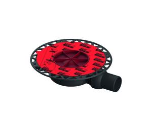 Sumidero TECEdrainpoint S, extraplano, con brida universal Seal System, DN 50, 3601400