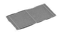 Sumidero Terraza Desagüe de suelo acero inoxidable cuadrado lineal for baño, desagües for patio exterior, desagüe gran diámetro(B30X15)