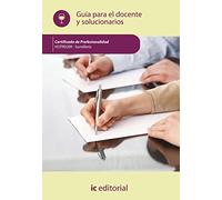 Sumillería. HOTR0209 - Guía para el docente y solucionarios