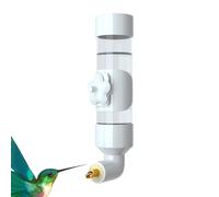 Suministro de Agua para Jaula de pájaros: Recipiente de hidratación de 300 ml y 400 ml, Recambio con Boquilla de Aguja, depósito de acrílico para Mascotas | Práctica y Limpia estación de Bebida