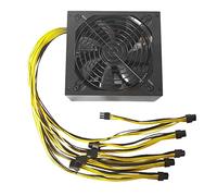 Suministro de PC de 2000 W para minería ATX ETH máquina de minería compatible 8 tarjetas de visualización GPU 2000 W máximo para