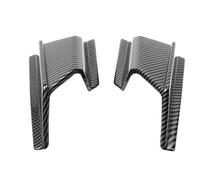 Suministro De Winglets Carenado Motocicleta, Alerón Lateral ala Viento Fija Moto Carenado(Mirada de Fibra de Carbono)
