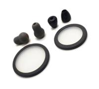 Suministros de cubierta de repuesto de diafragma de estetoscopio, accesorios de Cardiología, membranas de estetoscopio, tapones para los oídos de silicona pediátricos