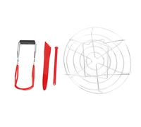 Suministros de enlatado Kit de inicio Levantador de tapa magnético de acero inoxidable Popper de burbujas Elevador de tarros de enlatado Pinzas para latas para principiantes Kit