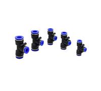 Suministros de jardinería rociadores Bloqueo de deslizamiento tee reducción colectivos Sistema de refrigeración industrial y agrícola Niebla 5 Manguera de jardín articulaciones (Color : 12mm to 8mm)