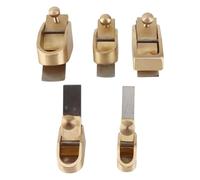 Suministros de pulgar de violín Juego de 5 piezas de latón en miniatura de carpintería de carpintería 8 10 12 14 16 18 mm para elaborar violines Violas Cellos y otros instrumentos
