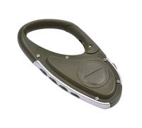 Suministros de senderismo - Barómetro de carabinador | Altímetro digital multifuncional con barómetro | Barómetro digital | Barómetro portátil para senderismo | Altímetro del carabiner para las mon