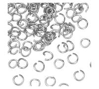 Suministros for hacer joyas, conectores divididos de anillos abiertos