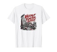 Suministros funerarios de Valknut: Saga Viking Death Raven Camiseta