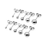 Suministros Kits Herramientas Kit Joyería de acero tamaño pequeños clavos de perforación de oro amarillo oro Accesorios Accesorios Moldes Joyería, talla única, Metal, Sin gema