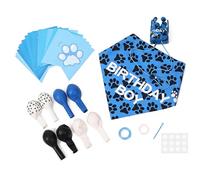Suministros para de cumpleaños para Perros, Decoraciones para para Perros, Bandana Ajustable para Perros cumpleaños - Bufanda para Perros, Juego de Bandanas para cumpleaños de una niña