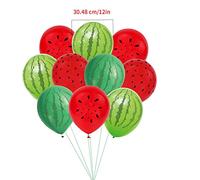 Suministros para Fiesta de Cumpleaños de Sandía, Kit de Globos de Látex Premium de 12 Pulgadas para Decoraciones de Baby Shower de Boda de Verano (#4)