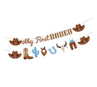 Suministros para fiestas de cumpleaños con temática de caballo, varios con diseño de caballos y banderas y más