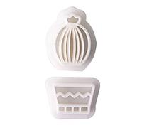 Suministros para hacer joyas de arcilla, herramientas de arcilla, moldes de corte de cerámica suave, moldes para aretes y aretes con forma de cactus