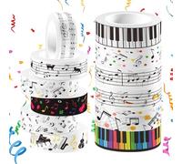 Suministros Para Manualidades Con Cinta Decorativa: Manualidades Adhesivas Para Álbumes De Recortes, Cintas De Colores Surtidos, Álbumes De Recortes, Diarios Y Proyectos De Arte Para Familiares, Amigo