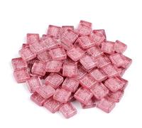 Suministros Para Mosaico 50 piezas de mosaicos vidrio con purpurina for hacer tú mismo, piedras, azulejos, guijarros, material for manualidades, rompecabezas for 9 x mm(Color 18)