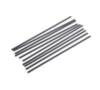 Suministros para soldadura de plástico 10 Uds PVC poliformaldehído plástico gris tiras pistola soldadora suministro de reparación varilla soldadura electrodo 20cm