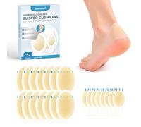 Sumiwish Apósitos Hidrocoloides 22 Uds Parches Hidrocoloides Impermeables, Apósitos Adhesivos para Talón, Dedos Protector Anti-rozaduras para Ampolla en el Pie Tiritas Doméstico General -Toe&Heel Pack