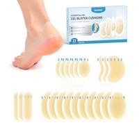 Sumiwish Apósitos Hidrocoloides 22 Uds Parches Hidrocoloides Impermeables, Apósitos Adhesivos para Talón, Dedos Protector Anti-rozaduras para Ampolla en el Pie Tiritas Doméstico General -Variety Pack
