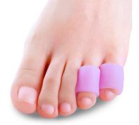 Sumiwish Protector Dedos Pie, Dedos de Los Pies, Protector de Dedos, Dedos Martillo Para Juanetes, Sore Callos 5 Pares