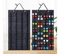SUMKTO 1 unid Colgante Organizador para Hot Wheels Montaje en Pared Vitrina Caja de Almacenamiento Gran Capacidad Bolsas Juguete Matchbox Cars niños Regalo