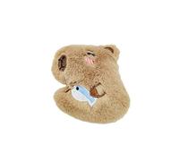SUMKTO Adorable Felpa Capibara Abrazando a los Peces Llavero de Dibujos Animados Kawaii; Peluche Animal Capibara y Peces Colgante Bolsa decoración, Lindo Regalo para niñas