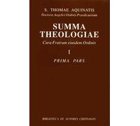 Summa Theologiae. I: Prima pars: 1 (NORMAL)