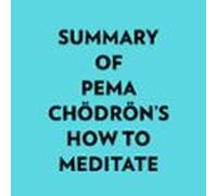 Summary of Pema Chödrön's How To Meditate