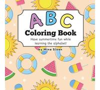 Summer ABC Coloring Book for Kids: Bold and Easy Pictures for Hours of Coloring Fun