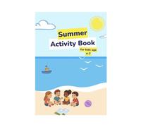 Summer Activity Book for kids age 4-7