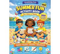 Summer Activity Book for kids & teens: Puzzles - Mazes - Word Searches - Games & More!