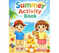 Summer Activity Book: Fun Fruit Games, Tracing, Mazes, and Cut & Paste for Kids