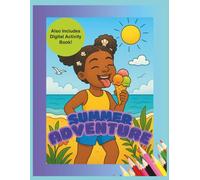 Summer Adventure: A fun, inclusive colouring book featuring mixed-race kids (Ages 4-8)