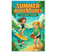 Summer Adventures: A Coloring Journey