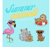 Summer animals: Coloring book