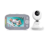 Summer Baby Pixel Cadet Video Baby Monitor con pantalla a color de 4.3 pulgadas, cámara de dirección remota - Monitor de video para bebé con vistas nocturnas más claras y alertas de límites SleepZone