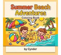 Summer Beach Adventures Coloring Book