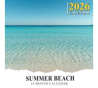 Summer Beach Calendar 2026: Sun-soaked shores and ocean breezes from coast to coast