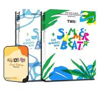 SUMMER BEAT! TWS Album [Our Ver. + Now Ver. 2 Albums Full Set]+Pre Order Benefits+BolsVos K-POP Inspired Freebies (2nd Mini Album)